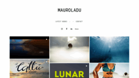 What Mauroladu.com website looked like in 2020 (3 years ago)