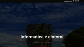 What Marosomarco.it website looked like in 2020 (3 years ago)