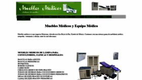 What Mueblesmedicos.mx website looked like in 2020 (3 years ago)