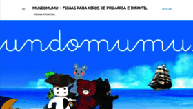 What Mundomumu.com website looked like in 2020 (3 years ago)