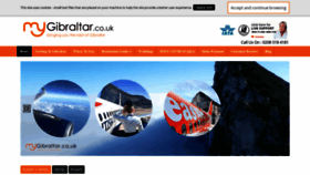What Mygibraltar.co.uk website looked like in 2020 (3 years ago)