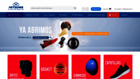 What Mitsuwa.com.pe website looked like in 2020 (5 years ago)