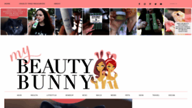 What Mybeautybunny.com website looked like in 2020 (3 years ago)