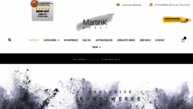 What Martink-kunst.de website looked like in 2020 (3 years ago)