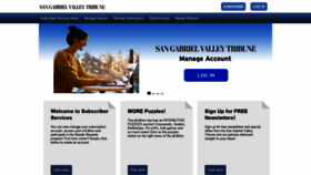 What Myaccount.sgvtribune.com website looked like in 2020 (3 years ago)