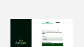 What Morrisons.com website looked like in 2020 (3 years ago)