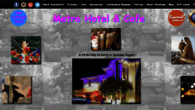 What Metrolodging.com website looked like in 2020 (3 years ago)