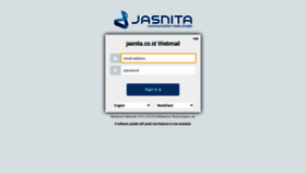 What Mail.jasnita.co.id website looked like in 2020 (3 years ago)