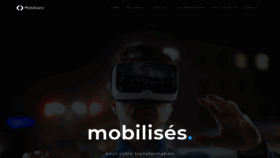 What Mobiblanc.com website looked like in 2020 (3 years ago)