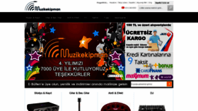 What Muzikekipman.com website looked like in 2020 (3 years ago)
