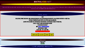 What Matkajodi.net website looked like in 2020 (3 years ago)