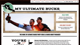 What Myultimatebucks.com.au website looked like in 2020 (3 years ago)