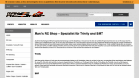 What Manis-rcshop.at website looked like in 2020 (3 years ago)