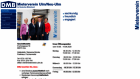 What Mieterverein-ulm.de website looked like in 2020 (3 years ago)