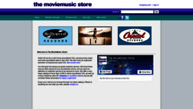 What Moviemusic.com website looked like in 2020 (3 years ago)