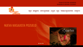 What Masajesmantra.es website looked like in 2020 (3 years ago)