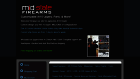 What Midstatefirearms.com website looked like in 2020 (3 years ago)