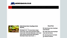 What Merekbagus.co.id website looked like in 2020 (3 years ago)