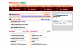 What Milwaukeeindian.com website looked like in 2020 (3 years ago)