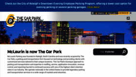 What Mclaurinparking.com website looked like in 2020 (3 years ago)