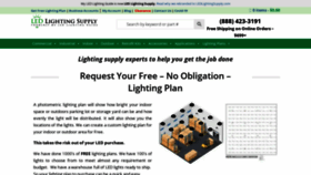 What Myledlightingguide.com website looked like in 2020 (3 years ago)