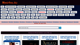 What Movie4me.biz website looked like in 2020 (3 years ago)