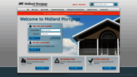 What Mymidlandmortgage.com website looked like in 2020 (3 years ago)