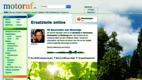What Motoruf.de website looked like in 2020 (3 years ago)