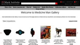 What Medicinemangallery.com website looked like in 2020 (3 years ago)