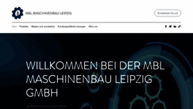 What Mbleipzig.de website looked like in 2020 (3 years ago)