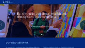 What Mein.politik.de website looked like in 2020 (3 years ago)