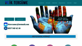 What Mattercume.com website looked like in 2020 (3 years ago)