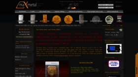 What Maxmetal.cz website looked like in 2020 (3 years ago)