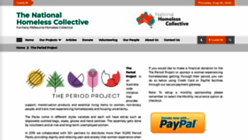 What Melbourneperiodproject.org.au website looked like in 2020 (3 years ago)