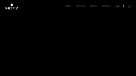 What Motz.kr website looked like in 2020 (3 years ago)