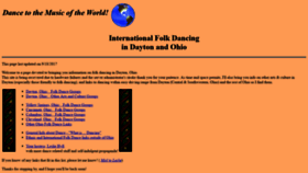 What Mvfolkdancers.com website looked like in 2020 (3 years ago)
