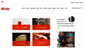 What Mexicanfoodjournal.com website looked like in 2020 (3 years ago)