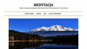 What Meditation539.com website looked like in 2020 (3 years ago)