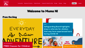 What Mumsni.com website looked like in 2020 (3 years ago)