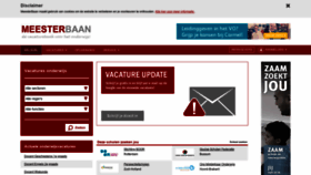 What Meesterbaan.nl website looked like in 2020 (3 years ago)
