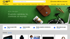 What Mercadolibre.com.mx website looked like in 2020 (4 years ago)