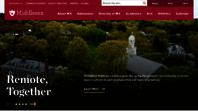 What Mxschool.edu website looked like in 2020 (3 years ago)