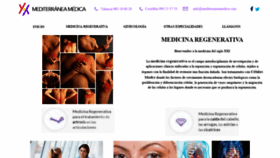 What Mediterraneamedica.com website looked like in 2020 (3 years ago)
