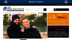 What Memepasfroid.fr website looked like in 2020 (3 years ago)