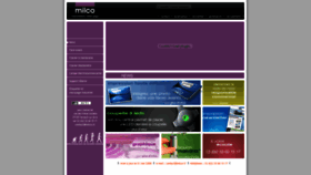 What Milco.fr website looked like in 2020 (3 years ago)