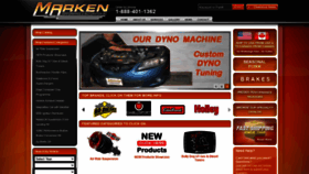 What Markenperformance.com website looked like in 2020 (5 years ago)