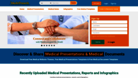 What Medicpresents.com website looked like in 2020 (3 years ago)