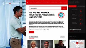 What Medharbour.com website looked like in 2020 (3 years ago)
