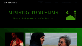 What Ministrytomuslims.com website looked like in 2020 (3 years ago)