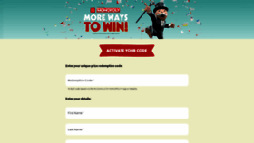 What Maccasplayprizes.com.au website looked like in 2020 (3 years ago)